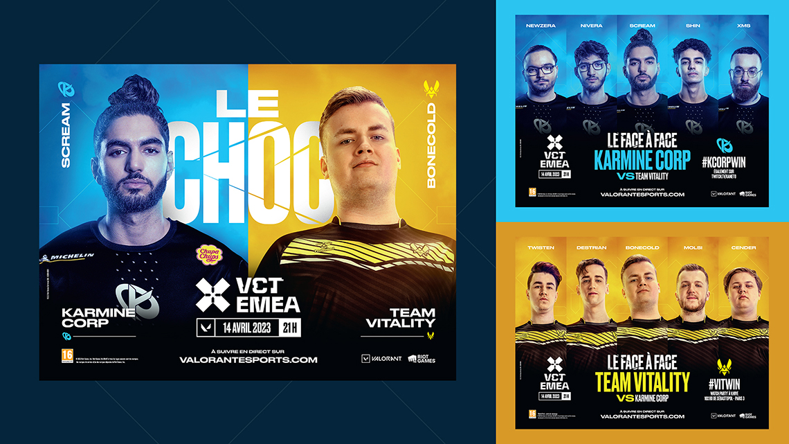 KCorp vs Vitality face-off