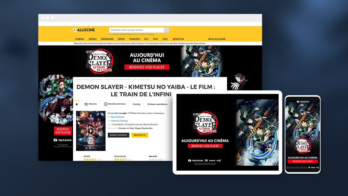 Multiscreen media visibility