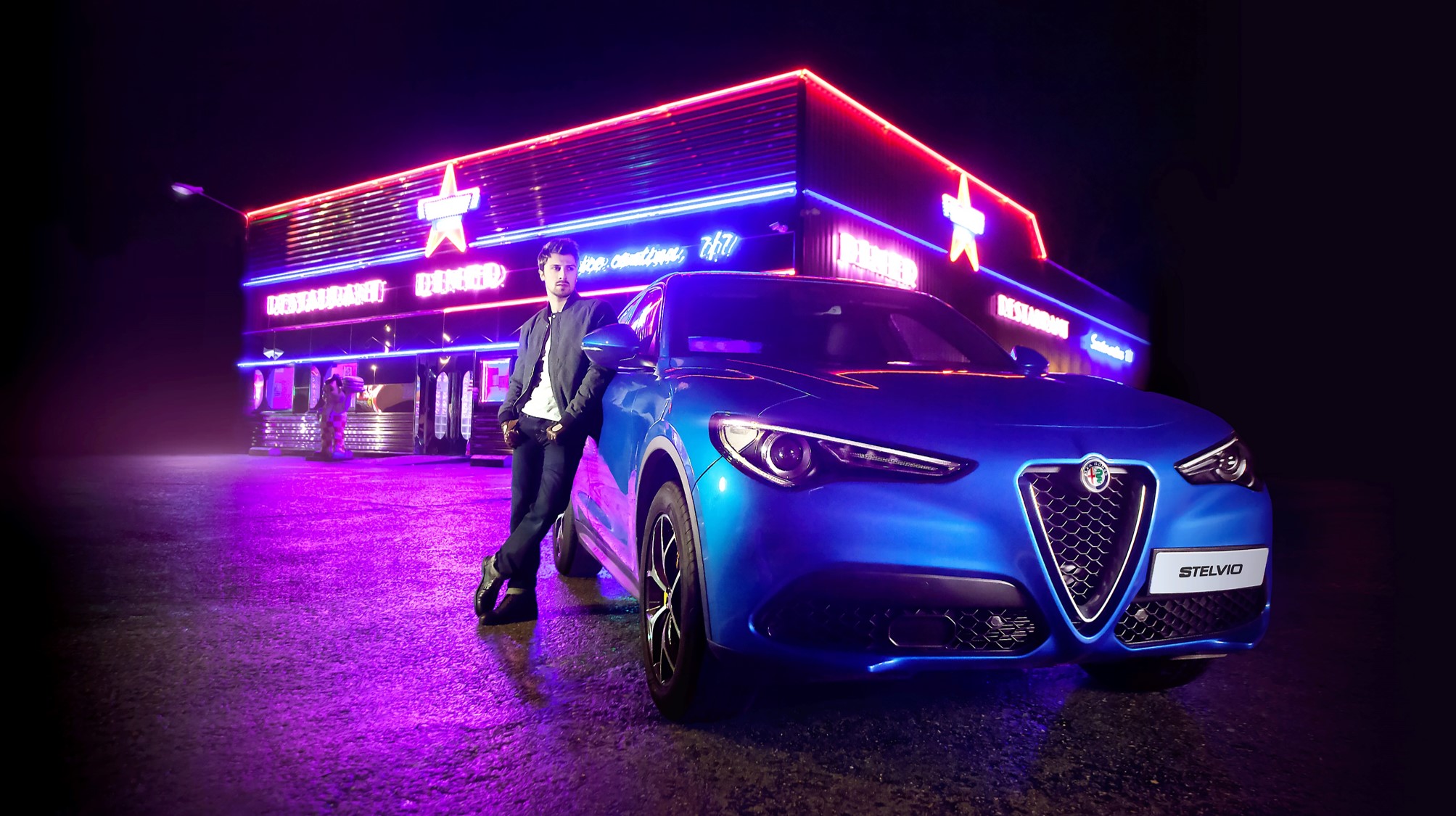 Stelvio Sport lifestyle shoot