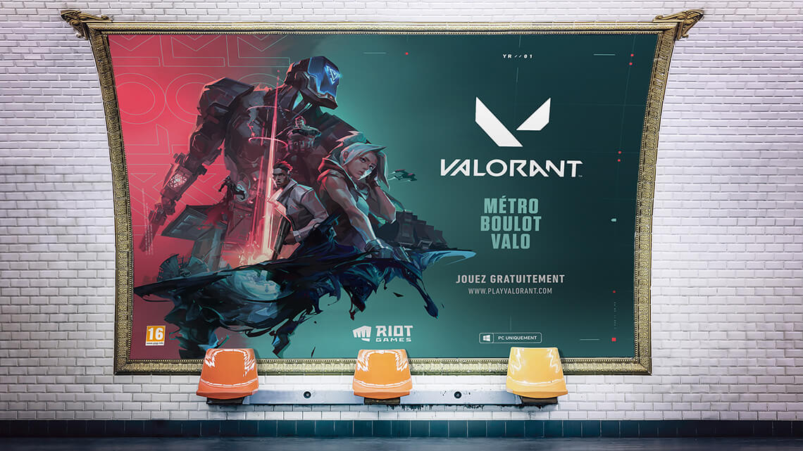 Affichage métro 12m2 (2021)