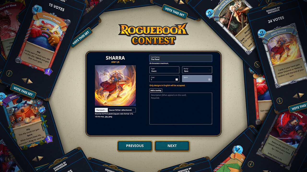 A genuine playing card editor