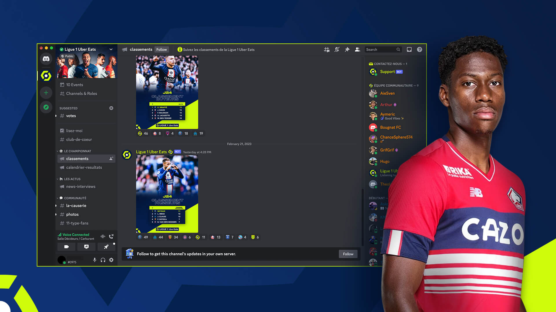 The new place to be for Ligue 1 Uber Eats fans