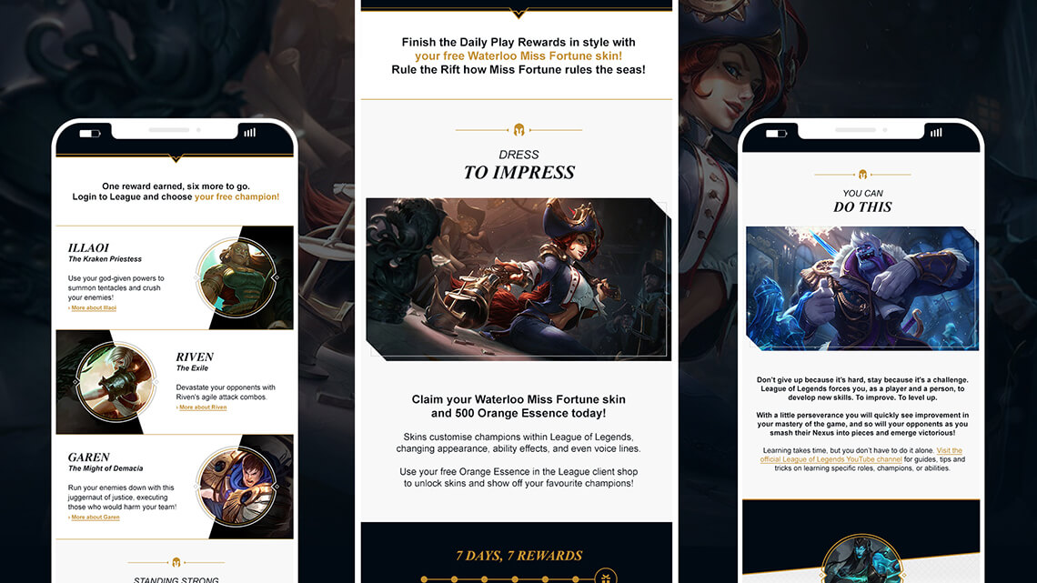 Targeted and educational editorial content